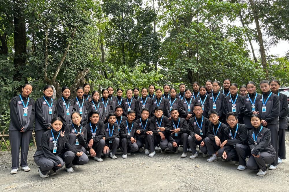 Batch 2024-26: NSS Students of DIET Gyalshing, Sikkim wearing NDR SPORT® sportswear