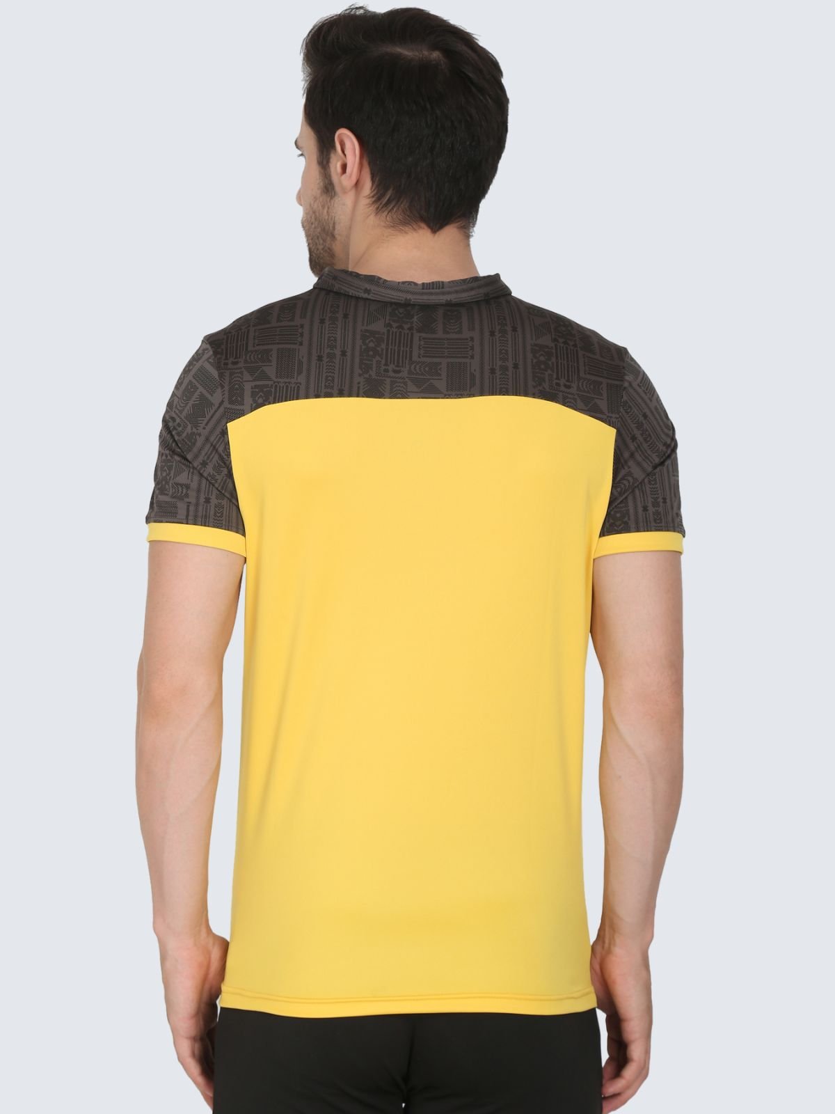 T-shirt Qtr Subly Yellow Best Sport type Office wear