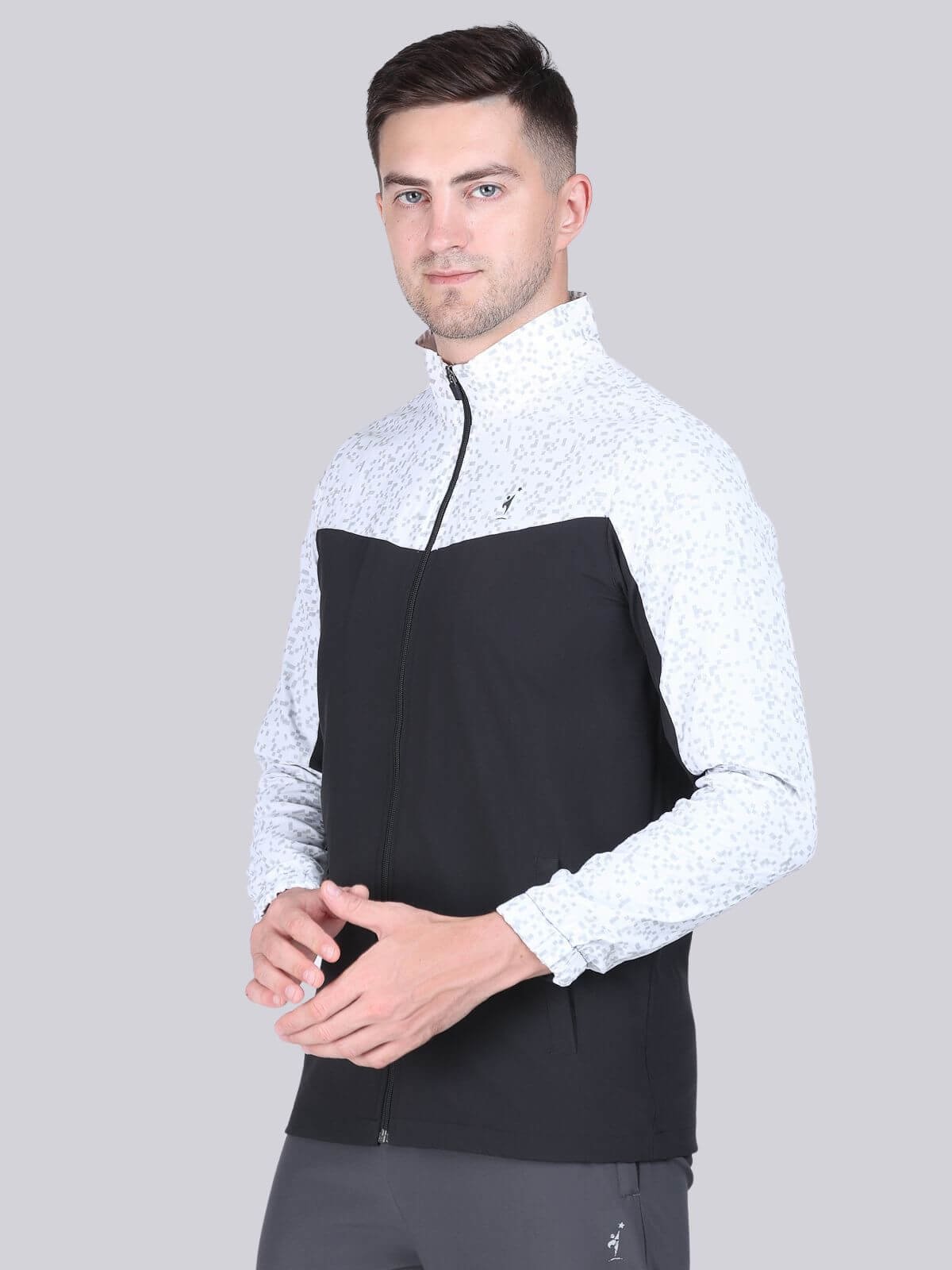 Jacket 3D Print Mesh White Best Refree Wear