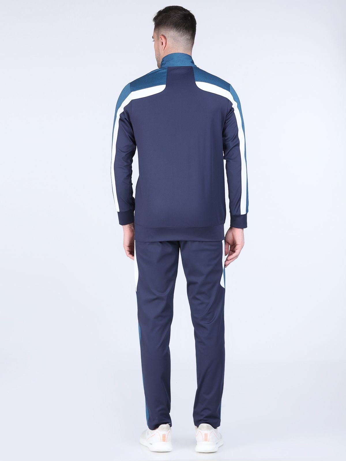 Tracksuit Tri Lycra Navy Blue Best Running Tracksuit